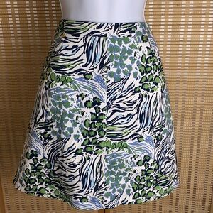 🔶Hearts of Palm Women's Print Pocket Skort Size 10 NWT